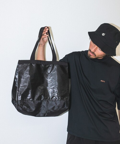 URBAN RESEARCH Sonny Label（アーバンリサーチサニーレーベル）の「OOPS　トートバッグ（トートバッグ・メンズ・ブラック/ホワイト・one）」の9枚目の写真