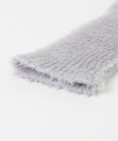 SMELLY（スメリー）の「シャギーニットロンググローブ（ベルト・レディース・L.GRY/WHT/L.BLU・-）」の21枚目の写真