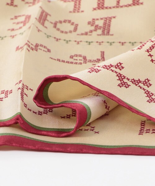 URBAN RESEARCH ROSSO（アーバンリサーチロッソ）の「manipuri　65クロスステッチバンダナ（バンダナ/スカーフ・レディース・red・FREE）」の5枚目の写真