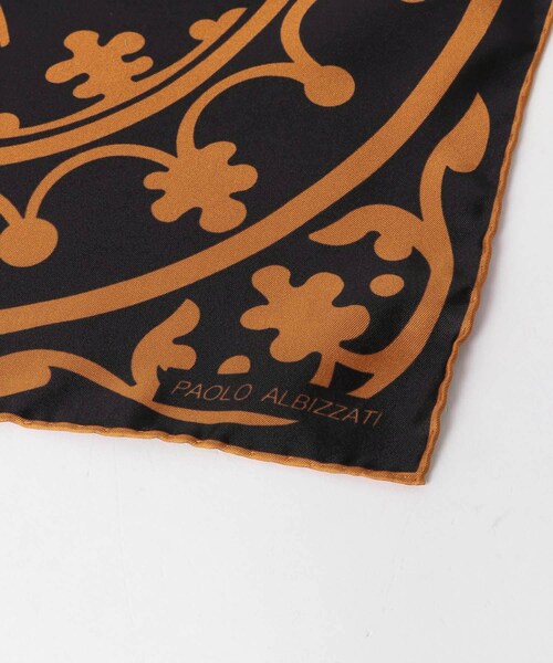 URBAN RESEARCH（アーバンリサーチ）の「PAOLO ALBIZZATI　BANDANA（バンダナ/スカーフ・メンズ・BLACK/OLIVE/BROWN・-）」の9枚目の写真