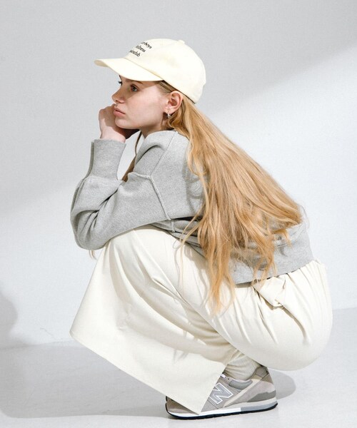 URBAN RESEARCH Sonny Label（アーバンリサーチサニーレーベル）の「Sonnyboys logo cap（キャップ・レディース・ネイビー/グリーン/オフ/ブラウン・one）」の8枚目の写真