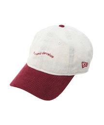 NEW ERA | NEW ERA バイカラーコーデュロイロゴキャップ(キャップ)