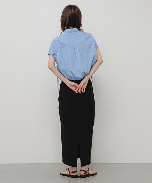 SENSE OF PLACE by URBAN RESEARCH(センスオブプレイスバイアーバンリサーチ)の「サムリングサンダル(サンダル・レディース・BLACK/BROWN・S/M/L)」の7枚目の写真