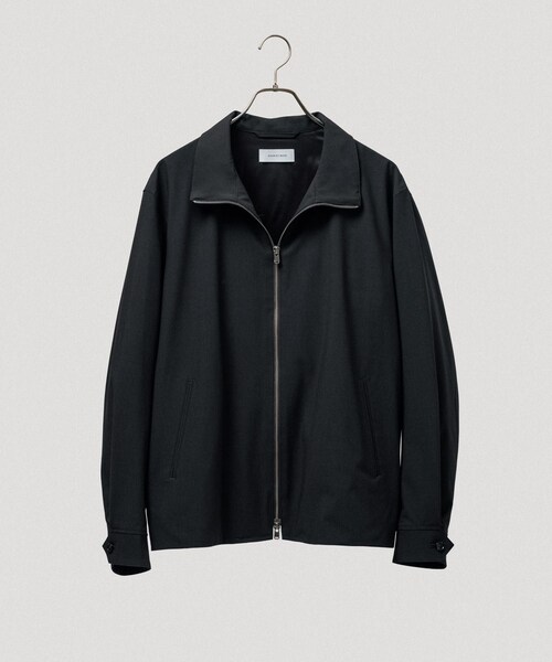 ADAM ET ROPE'（アダムエロペ）の「【DELEGANT】スタンドカラー ジップアップ ブルゾン / セットアップ対応（ブルゾン・メンズ・ブラック/ダークブラウン/ブラウン系・L/M/S）」の11枚目の写真