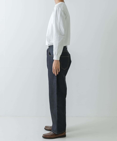 URBAN RESEARCH（アーバンリサーチ）の「SHIOTA　スーピマDENIM PANTSバギー#JAY（デニムパンツ・メンズ・INDIGO・28/30/32/34）」の11枚目の写真