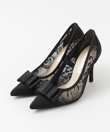 SENSE OF PLACE by URBAN RESEARCH | レースリボンパンプス(ドレスシューズ)