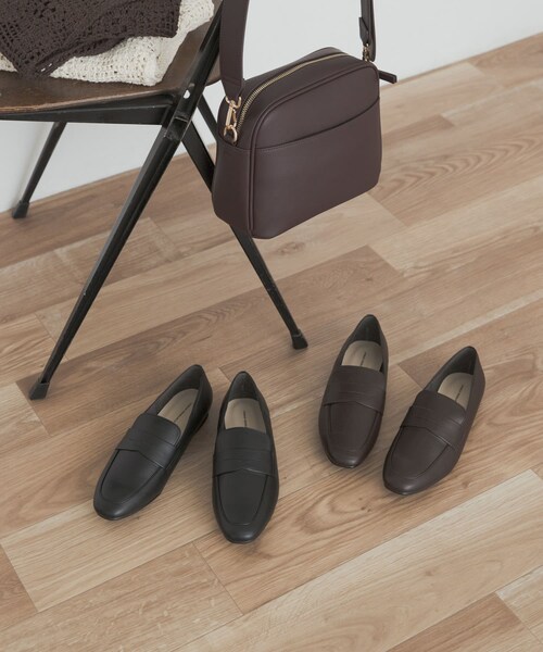 URBAN RESEARCH DOORS(アーバンリサーチドアーズ)の「ベーシックローファー(パンプス・レディース・BROWN/BLACK・36/37/38)」の20枚目の写真