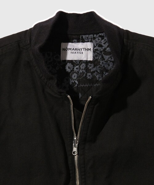 ADAM ET ROPE'（アダムエロペ）の「【NOMA RHYTHM TEXTILE/ノーマリズム テキスタイル】Reversible Work Vest（ベスト・メンズ・ブラック・3）」の5枚目の写真