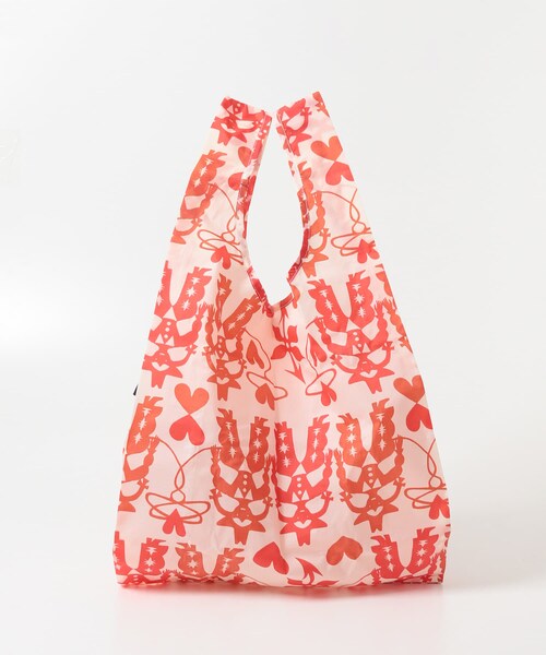 KBF（ケイビーエフ）の「BAGGU　STANDARDBAGGU（その他雑貨・レディース・カウガール/ペイントチェック/アップルツリー/オークルデイジー/ワイルドラビット/ブラックホワイト/レオパード・one）」の5枚目の写真