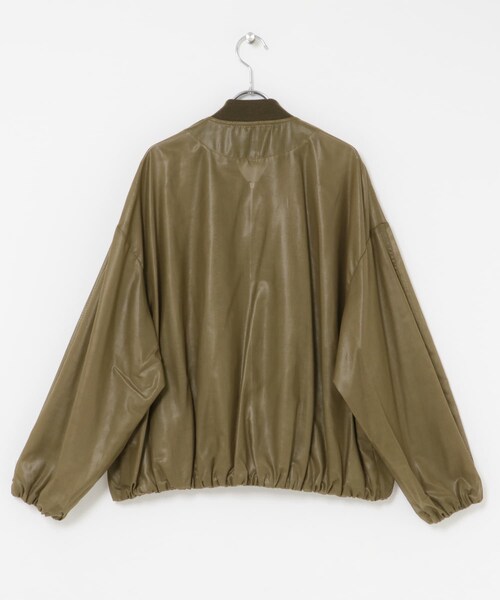 URBAN RESEARCH ROSSO（アーバンリサーチロッソ）の「CHIGNON　シアーチンツブルゾン（ブルゾン・レディース・ECRU/KHAKI・Free）」の15枚目の写真