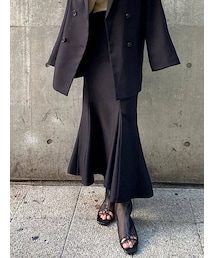 MURUA | パウダーツイルマーメイドスカート【セットアップ着用可能】(スカート)