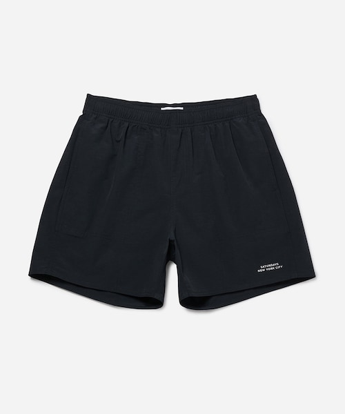 Saturdays NYC(サタデーズ ニューヨークシティ )の「TALLEY SWIM SHORT(水着・メンズ・ブラック・L/M/S/XS/XL)」の5枚目の写真