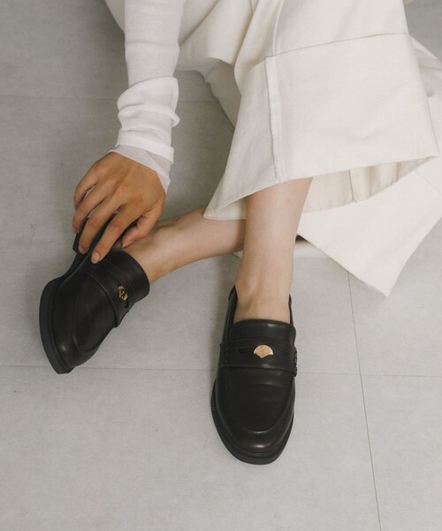 RODE SKO（ロデスコ）の「『WEB/一部店舗限定』コインローファー（ローファー・レディース・BLACK/BROWN/CAMEL/S/BLACK/E・36/37/38/39）」の21枚目の写真