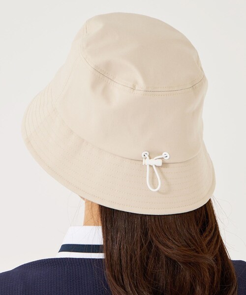 ROPE'（ロペ）の「フラミンゴロゴ入りハット（ハット・レディース・ブラック/ホワイト/ベージュ・F）」の6枚目の写真