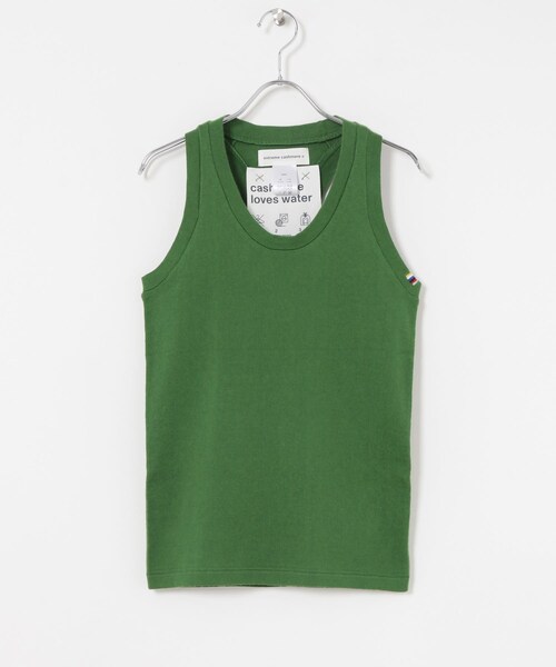 URBAN RESEARCH（アーバンリサーチ）の「Extreme Cashmere　vest（タンクトップ・レディース・snow/weed/sunflower/navy・-）」の2枚目の写真