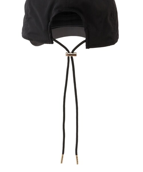 ADAM ET ROPE'（アダムエロペ）の「ストール付き2WAYキャップ / 撥水・UVケア（キャップ・レディース・ブラック/ベージュ系・F）」の18枚目の写真