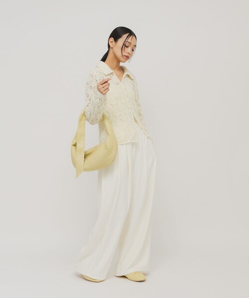 KBF（ケイビーエフ）の「ソフトイージーラウンドショルダーBAG（ショルダーバッグ・レディース・YELLOW/BLACK・One）」の20枚目の写真