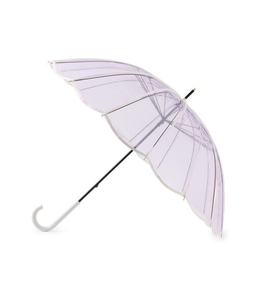 ROPE' PICNIC（ロペピクニック）の「【Wpc.】マーメイドアンブレラビニール傘（長傘・レディース・ホワイト系/サックス/ラベンダー・F）」の15枚目の写真