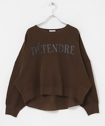 ITEMS URBANRESEARCH | シアーロゴニット(ニット/セーター)