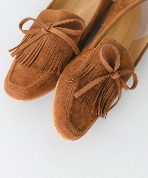 RODE SKO（ロデスコ）の「リボンフリンジローファー（ローファー・レディース・BLACK/BROWN・36/37/38）」の22枚目の写真