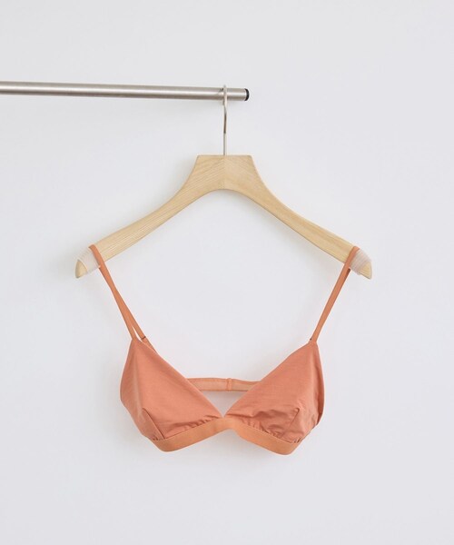 ADAM ET ROPE'(アダムエロペ)の「【J'aDoRe・一部店舗限定】【Baserange(ベースレンジ)】MISSISSIPPI BRA(ブラジャー・レディース・オレンジ系・M/S)」の1枚目の写真