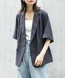 『UR TECH DRYLUXE』リネンライクジャケット