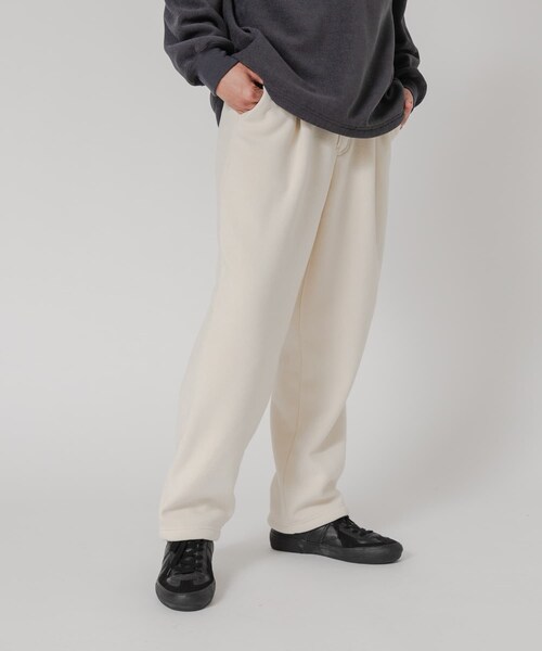 URBAN RESEARCH(アーバンリサーチ)の「『別注』THOUSAND MILE×URBAN RESEARCH ニットフリースパンツ(その他パンツ・メンズ・BLACK/CHARCOAL/NAVY/OFF・M/L)」の8枚目の写真