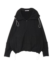 UN3D. | CURVE LINE ZIP PARKA【セットアップ着用可能】(パーカー)