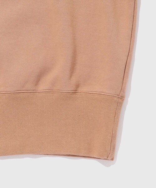 ADAM ET ROPE'(アダムエロペ)の「【MIDTHINGS/ミッドシングス】ELBOW PATCH SWEAT SHIRTS(スウェット・メンズ・キャメル/ベージュ・2/3)」の11枚目の写真