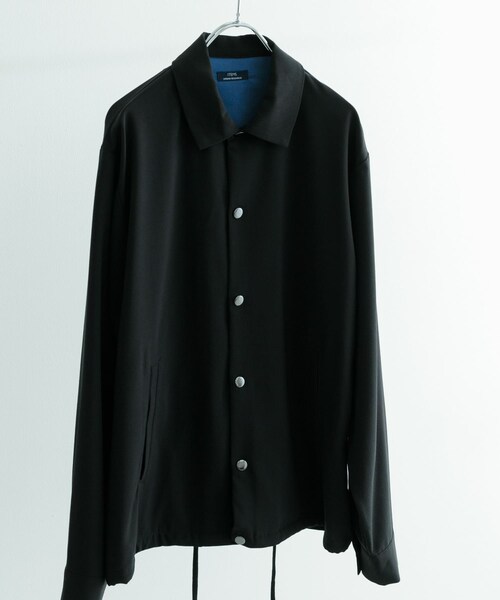 ITEMS URBANRESEARCH(アイテムズ アーバンリサーチ)の「『セットアップ対応』ウォッシャブル×クールタッチ TRコーチジャケット(ブルゾン・メンズ・CHK/BEG/GRY/BLK・M/L)」の12枚目の写真