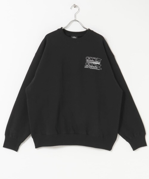 URBAN RESEARCH（アーバンリサーチ）の「CITY COUNTRY CITY　CCC×AVIREX SWEAT SHIRT（スウェット・メンズ・BLACK/GRAY・L/XL）」の6枚目の写真