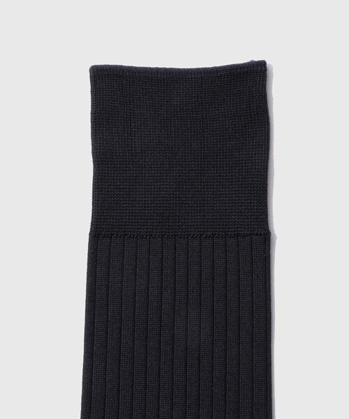 ADAM ET ROPE'(アダムエロペ)の「【Brooks Brothers/ブルックスブラザーズ】BBJ EX SCK CTN DRESS(ソックス/靴下・メンズ・ブラック/グレー/ネイビー・F)」の6枚目の写真