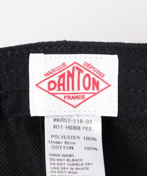 URBAN RESEARCH DOORS（アーバンリサーチドアーズ）の「DANTON　6PANEL CAP（キャップ・メンズ・BLACK/CHARCOAL/BROWN/BEIGE・FREE）」の9枚目の写真