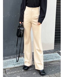 EMODA | ウエストフィットフレアパンツ(その他パンツ)