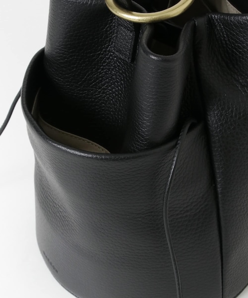 URBAN RESEARCH（アーバンリサーチ）の「MARROW　ROUND HANDLE（ハンドバッグ・レディース・BLACK/PEARL GRAY・one）」の14枚目の写真