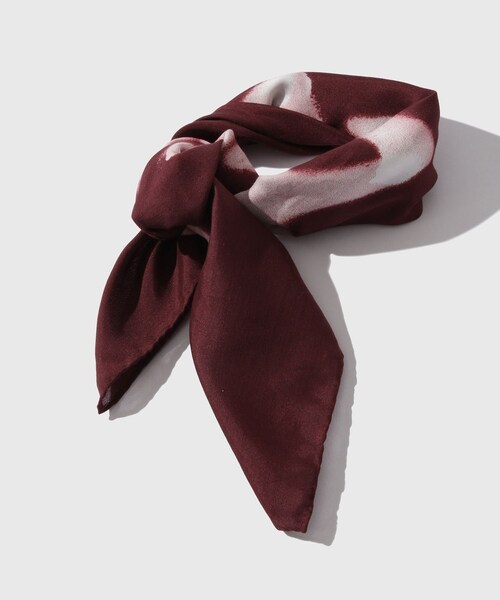 ADAM ET ROPE'(アダムエロペ)の「【Etudes Studio/エチュードストゥディオ】BANDANA SPRAY EUROPA(バンダナ/スカーフ・メンズ・ワイン・F)」の3枚目の写真