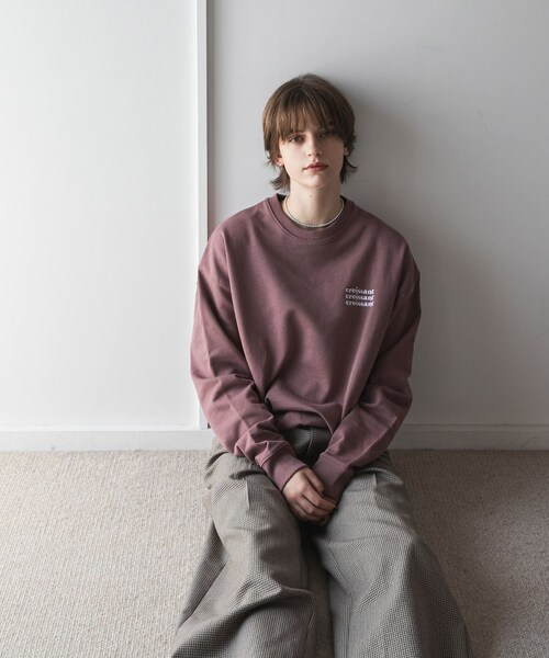 URBAN RESEARCH（アーバンリサーチ）の「『別注』Les Petits Basics×URBAN RESEARCH　SWEAT（スウェット・レディース・F NAVY/K COFFEE・XS）」の22枚目の写真