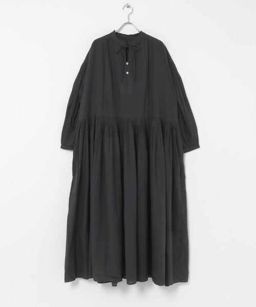 THE GOODLAND MARKET（ザグッドランドマーケット）の「FANAKA　ロングドレス（ワンピース・レディース・OFF WHITE/BLACK/BLUE・Free）」の17枚目の写真