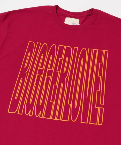 THE GOODLAND MARKET（ザグッドランドマーケット）の「TONY　Bigger Love LS Pocket Tee（Tシャツ/カットソー・メンズ・WHT/BURGUNDY・L）」の18枚目の写真