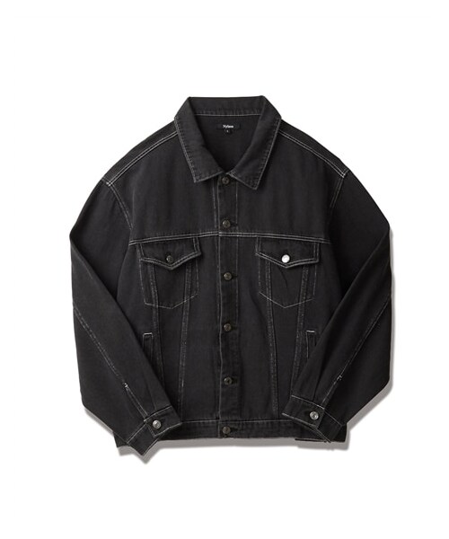 nissen（ニッセン）の「【INPEEBS】ルーズデニムジャケット（ジャケット/アウター・メンズ・ブラック/ブルー・M/L/LL）」の13枚目の写真