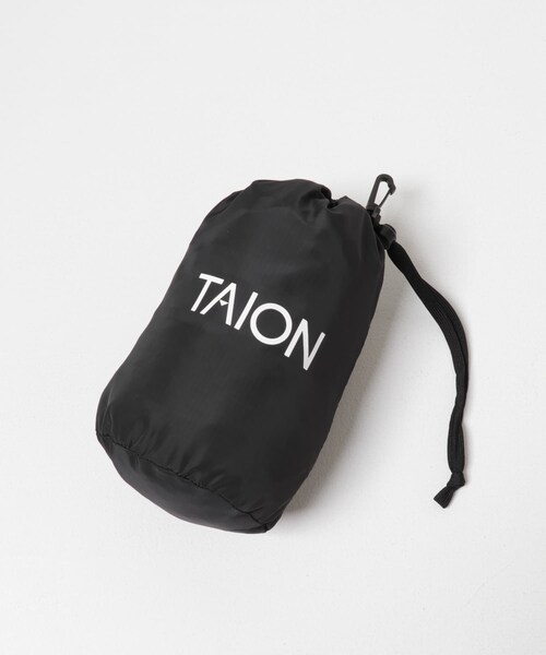 URBAN RESEARCH（アーバンリサーチ）の「『WEB限定』インナーダウン付スタンドカラーロングコート（テーラードジャケット・レディース・BLACK/KHAKI・Free）」の16枚目の写真