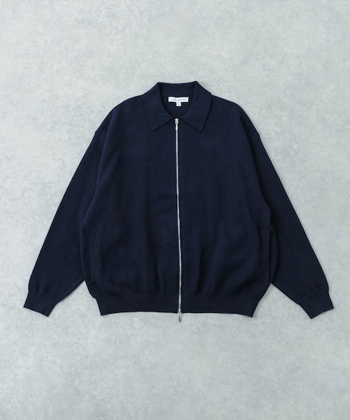 URBAN RESEARCH（アーバンリサーチ）の「綿カシミヤZIPカーディガン（カーディガン/ボレロ・メンズ・ICE GRAY/NAVY/BLACK・M/L）」の2枚目の写真