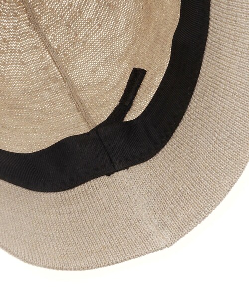 ADAM ET ROPE'（アダムエロペ）の「【LY（エルワイ）】Campana（ハット・レディース・ブラック/キナリ系・F）」の15枚目の写真