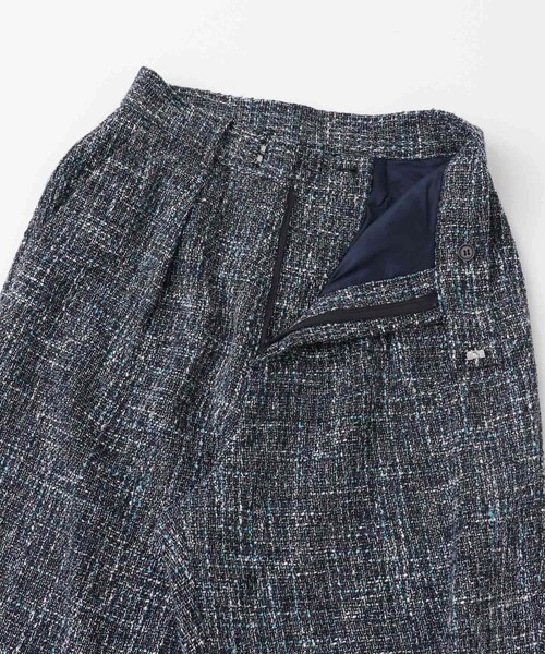 URBAN RESEARCH ROSSO（アーバンリサーチロッソ）の「F by ROSSO　ツイードビスチェ+ワイドパンツ（セットアップ・レディース・BLUE/BLACK・36/38）」の14枚目の写真