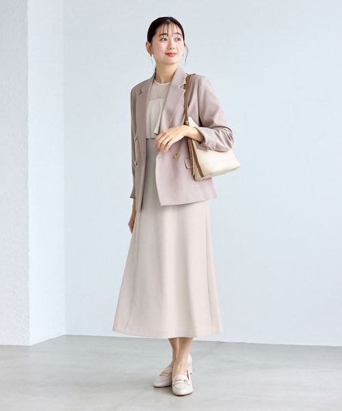 ROPE' PICNIC(ロペピクニック)の「【Mon E’toile/モンエトワール】バルーンビスチェセットワンピース/マルチWAY(ドレス・レディース・チャコール/ダークブラウン/ベージュ・M/S)」の22枚目の写真