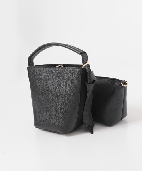 URBAN RESEARCH ROSSO（アーバンリサーチロッソ）の「AULENTTI　BAG（ハンドバッグ・レディース・BEIGE/NERO/BRUCIATO・-）」の9枚目の写真