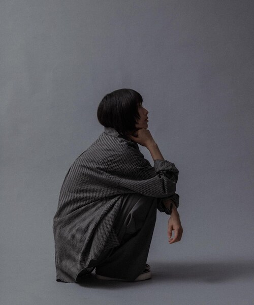 URBAN RESEARCH（アーバンリサーチ）の「FOOOOUR OO CHECK SHIRT OO（シャツ/ブラウス・メンズ・BLACK C/GREEN C/BLUE C/RED C・1/2/3/4）」の10枚目の写真