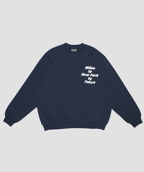 URBAN RESEARCH（アーバンリサーチ）の「LOTTO　M/N/T LOGO SWEAT PULLOVER（スウェット・メンズ・GRAY/NAVY/BLACK・M/L/XL/XXL）」の3枚目の写真