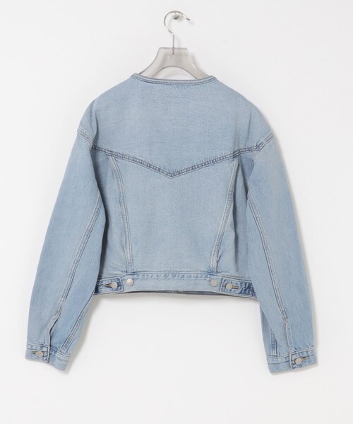 URBAN RESEARCH（アーバンリサーチ）の「LEVI’S　COLLARLESS 90S TRUCKER（デニムジャケット・レディース・RURAL VIEW/T F TRKR・S）」の9枚目の写真
