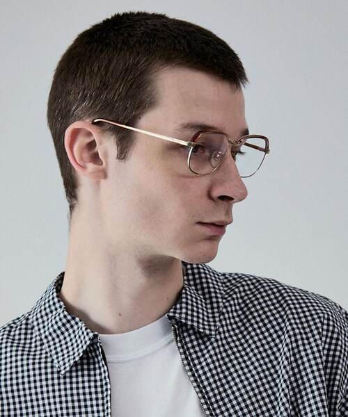 ADAM ET ROPE'(アダムエロペ)の「【VINTAGE EYEWEAR】KoKI by 増永眼鏡 EXCEL 205 ?14金張 ブローラインフレーム(メガネ・レディース・その他・F)」の20枚目の写真